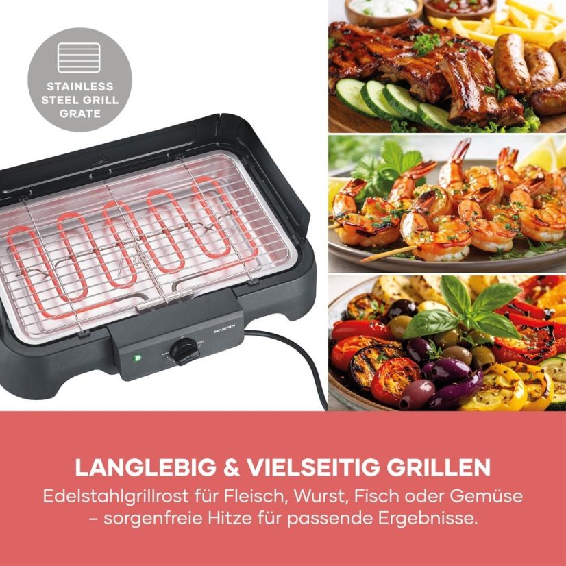 Severin PG 8593 elektromos grill