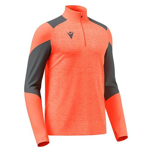 Top Macron Izel 1/4 Zip - Barva: Oranžová, Velikost: XXL