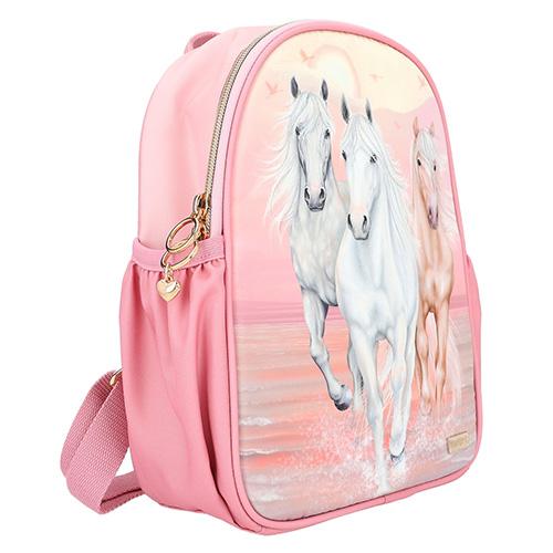 Miss Melody backpack, three horses running
