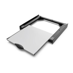Regal mit Holzfachboden Meliconi 656128 Torre Dark schwarz