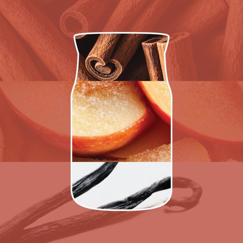 Yankee candle Signature Medium Candle, Sugared Cinnamon Apple