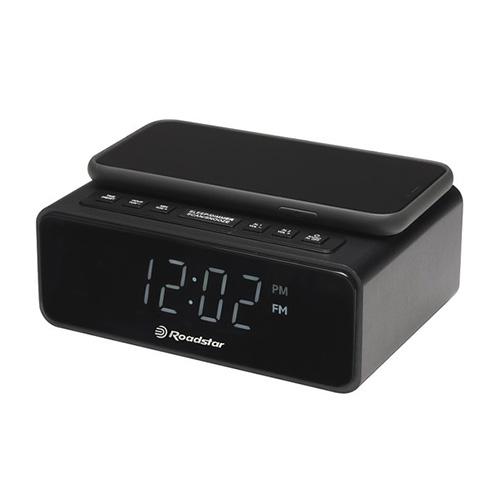Roadstar CLR-700QI Black Radio Alarm Clock