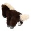 Miss Melody plüss ló – barna, 20 cm