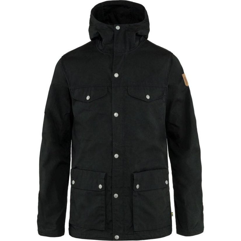 Pánská bunda Fjällräven Greenland Jacket M - Farba: Čierna, Veľkosť: S