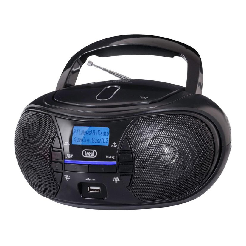 Trevi CMP 581 DAB BK portable player, black