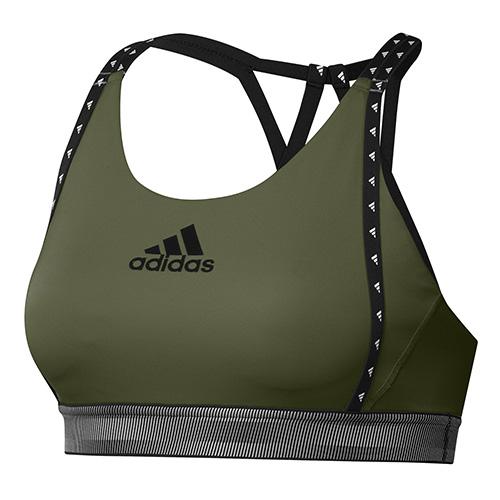 Sportovní podprsenka Adidas DRST BRANDED B - Szín: Fekete, Méret: XS