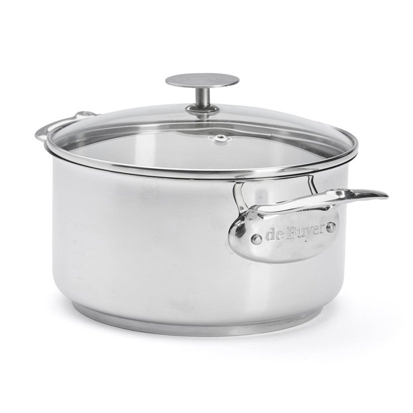 De Buyer Milady 3427.20 pot with lid, 20 cm