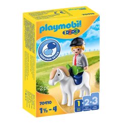 Chlapec s poníkem Playmobil 70410