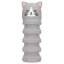 Top Model Silicone Pencil Case – Blooming Kitty Gray Cat