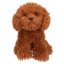 Teddy Top Model Fur Ever Friends plush dog