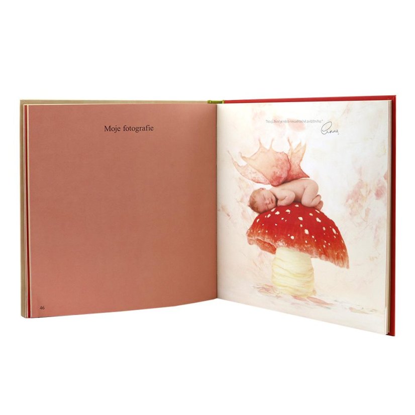 Kniha Anne Geddes Mých Prvních Pět Let, Red Weeds