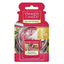 Osvěžovač do auta Yankee Candle gelová visačka, Red Raspberry