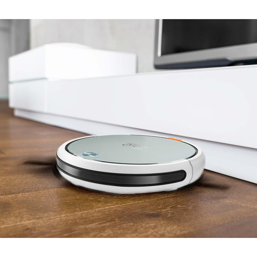 Black+Decker BXRV500E White Robot Vacuum Cleaner