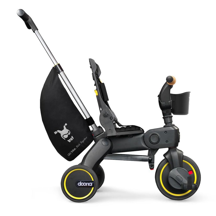 Skladací trojkolka Liki Trike S5 Doona Nitro Black