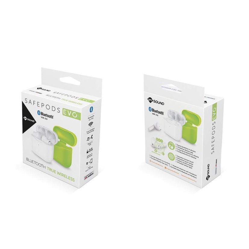 Meliconi 497418 GR wireless headphones, green