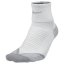 Nike Elite Running Cushion QTR Men’s Socks - Color: Black, Size: 46