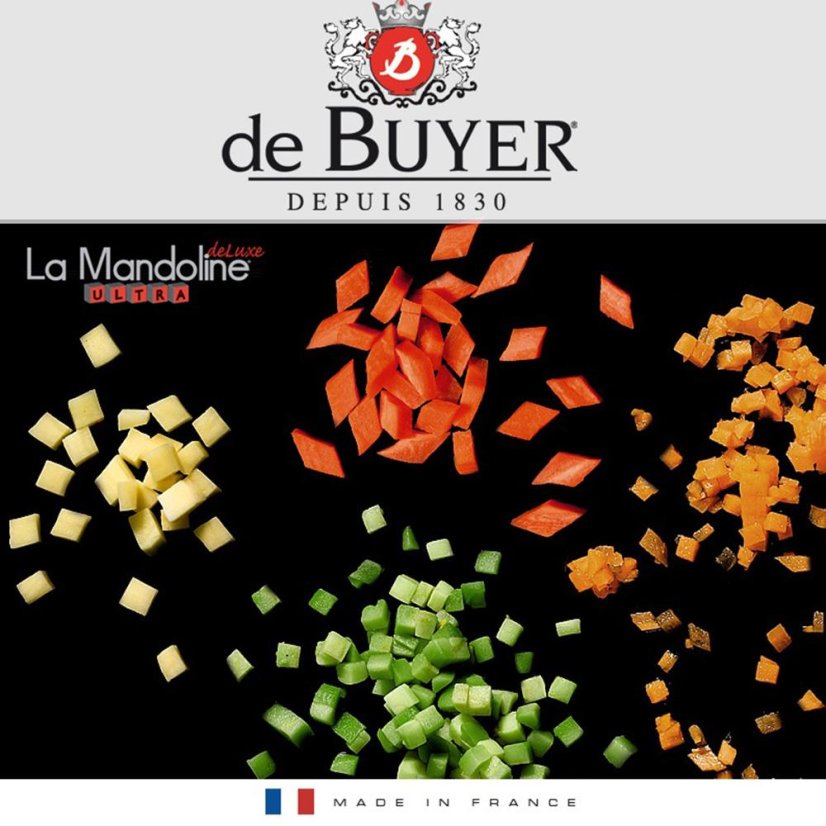 De Buyer Revolution 2012.01 stainless steel slicer