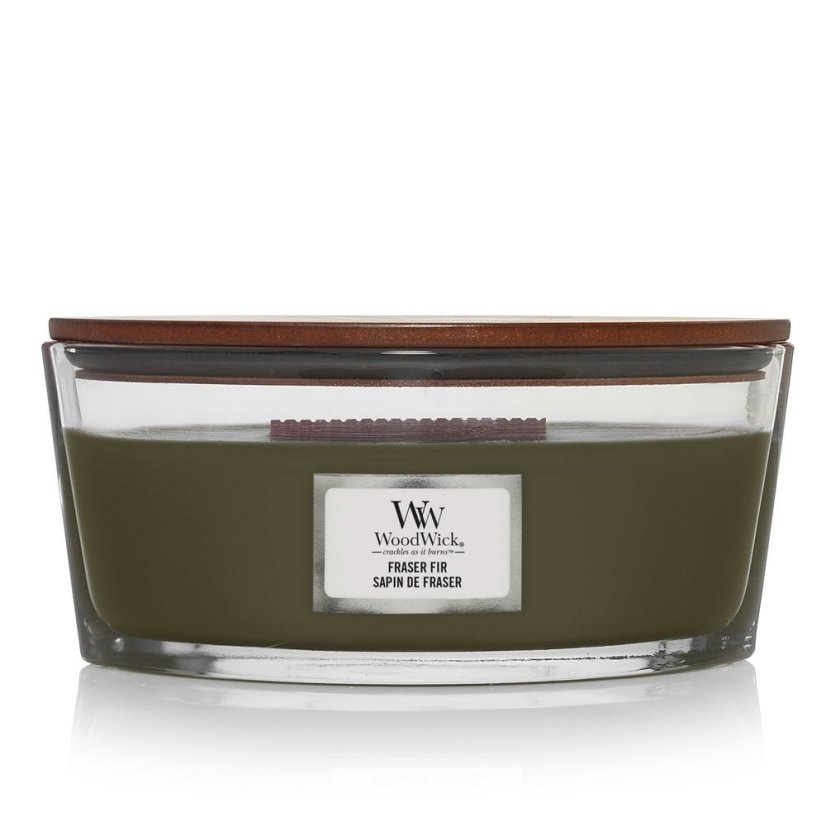 Świeca WoodWick łódź, Frasier Fir
