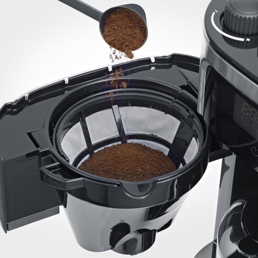 Kaffeemaschine Severin KA 4814 Edelstahl-Schwarz
