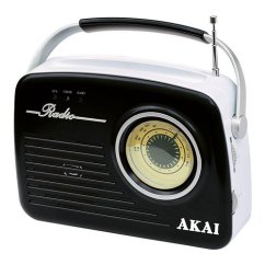 Radio AKAI APR-11B BLAC czarne
