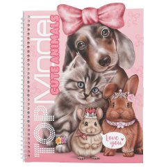 Kreativní samolepkový bloček Top Model Cute Animals