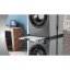Universal adapter between the handle and the dryer with a wooden shelf Meliconi Torre DARK 656128 black