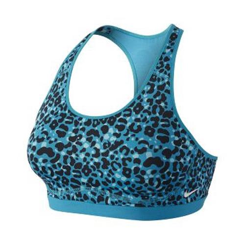 Podprsenka Nike Pro Fierce Lotus - Farba: Modrá, Veľkosť: XS