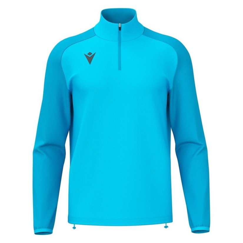 Top Macron Isen 1/4 Zip - Barva: Červená, Velikost: L