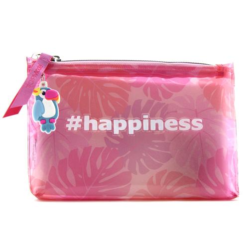 Top Model Happiness Tropical Pink Cosmetic Bag