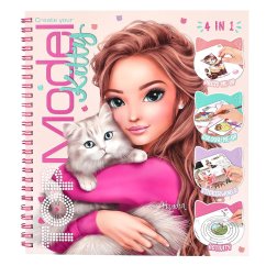 Kreatives Spiralheft TOPModel Kitty, Hayden