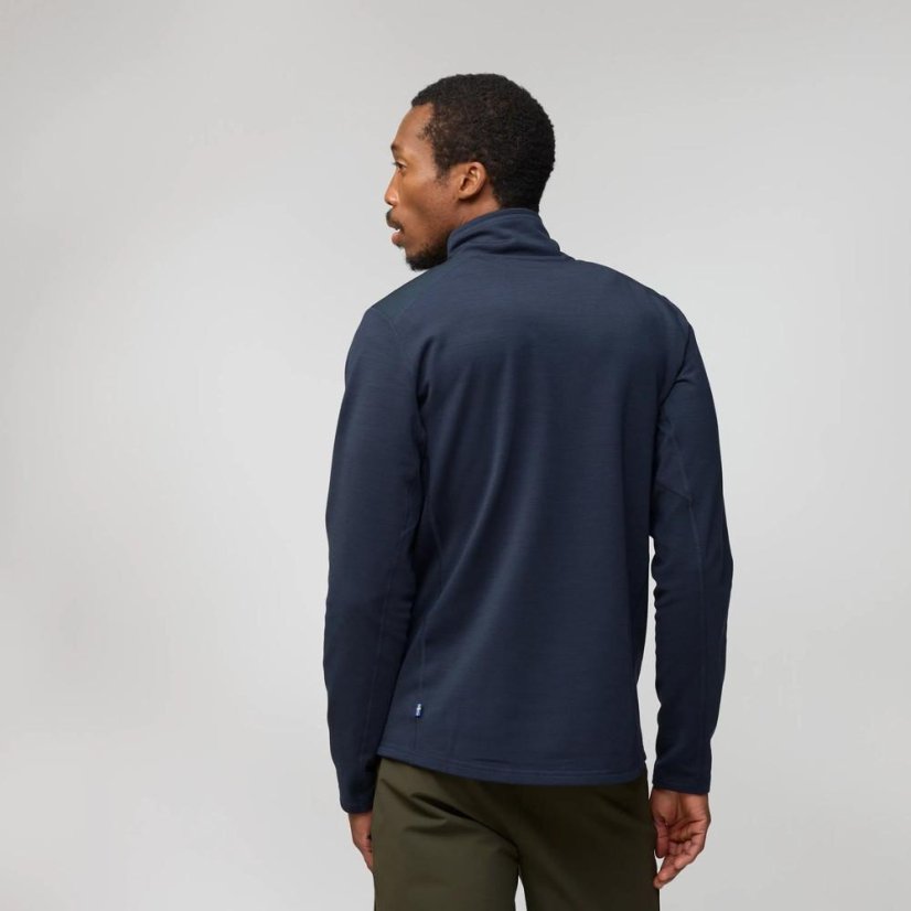 Pánská mikina Fjällräven Keb Fleece M - Farba: Čierna, Veľkosť: L