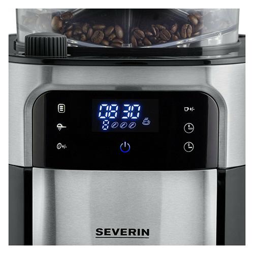 Kaffeemaschine Severin KA 4814 Edelstahl-Schwarz