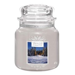 Svíčka Yankee Candle Classic střední, Candlelit Cabin