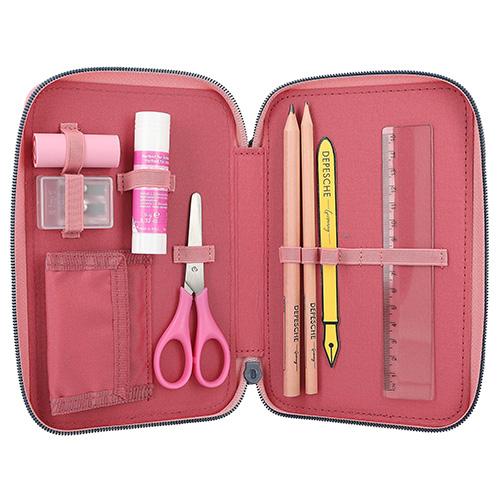Miss Melody, Pelly, and Heartbreaker school pencil cases