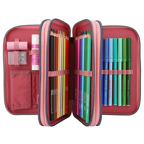 Miss Melody, Pelly, and Heartbreaker school pencil cases