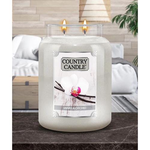 Country Candle nagy gyertya, Vanilla Orchid