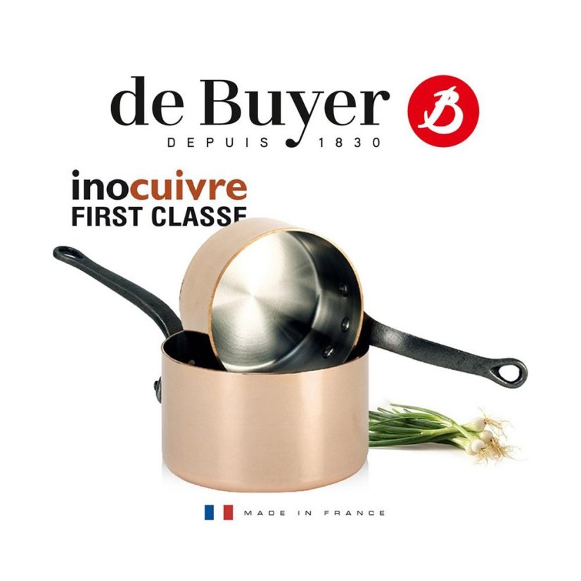 Topf de Buyer Inocuivre 6460.12, 12 cm Kupfer
