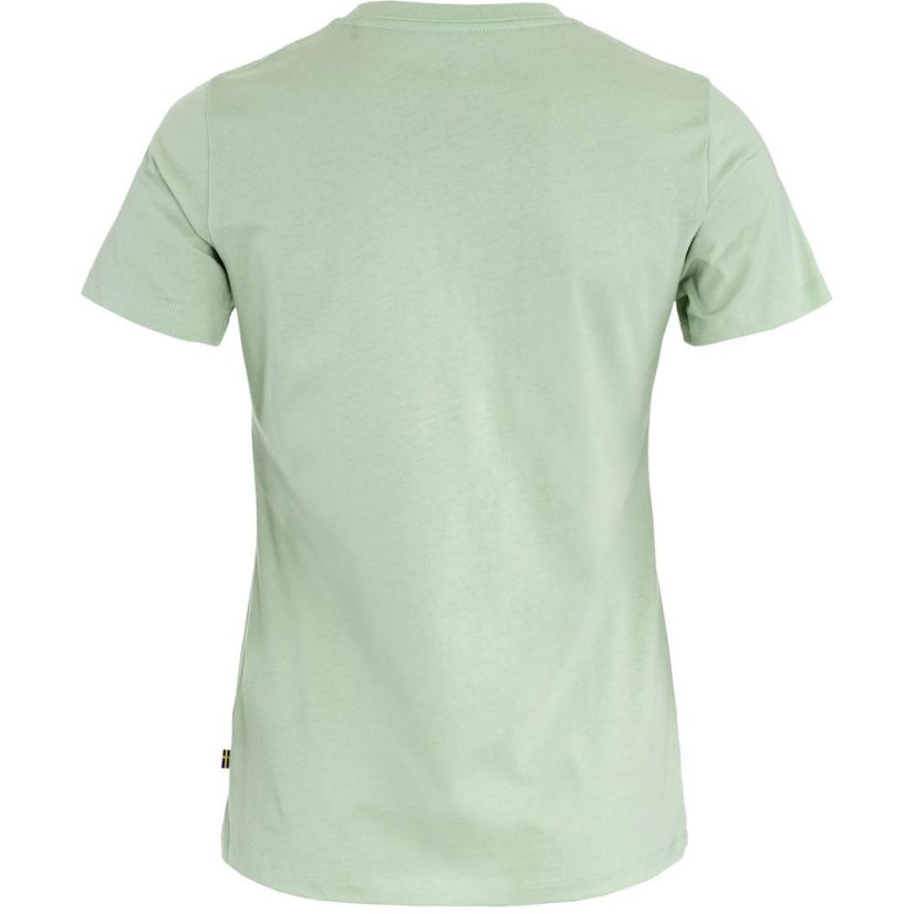 Dámské tričko Fjällräven Fjällblomster Fox T-shirt W - Farba: Zelená, Veľkosť: L