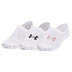 UA Essential UltraLowTab 3pk-WHT