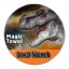 Dino World magic towel, T-Rex, head detail