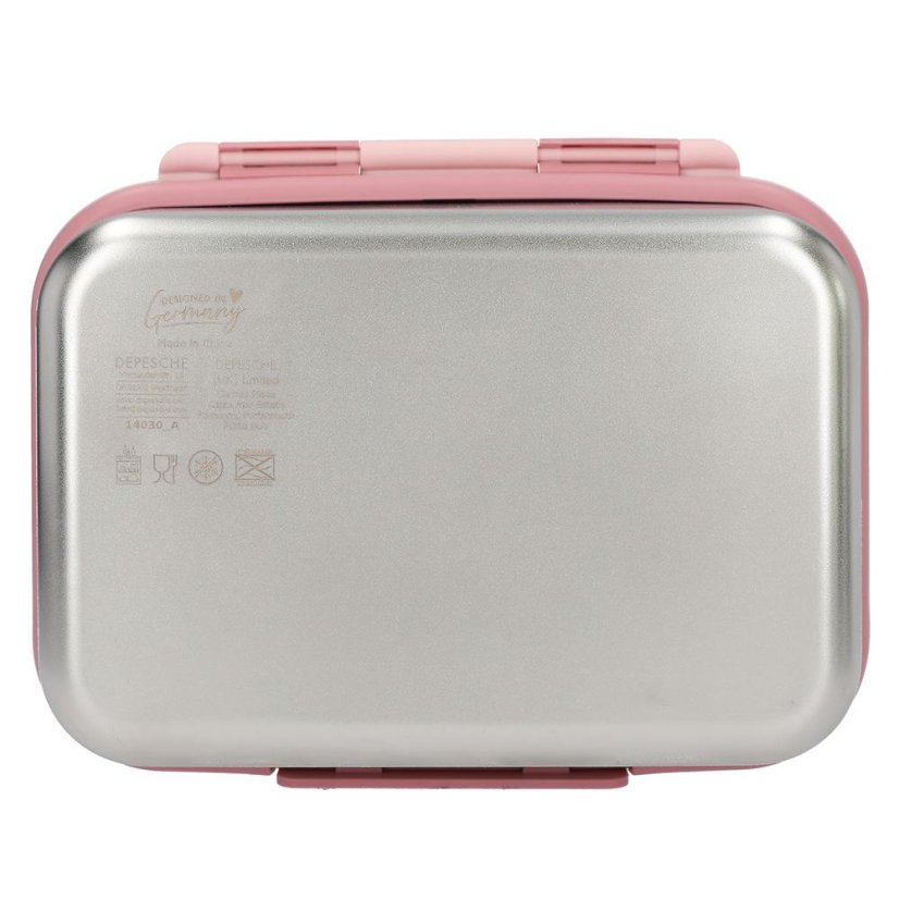 Princess Mimi Kids' Lunch Box – Stainless Steel, Pink
