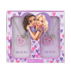 Set of necklaces with heart Top Model Best Friends Forever