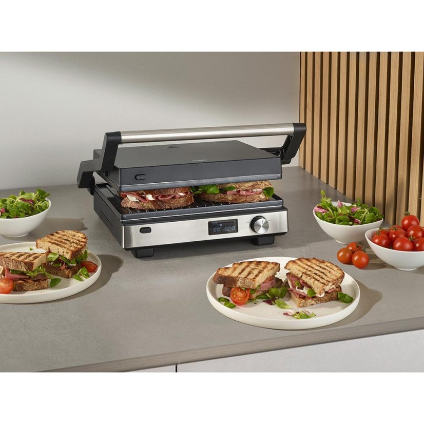 Grill kontaktowy Severin KG 2380 stal nierdzewna/czarno-srebrny