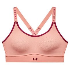 UA Infinity Mid Bra-PNK