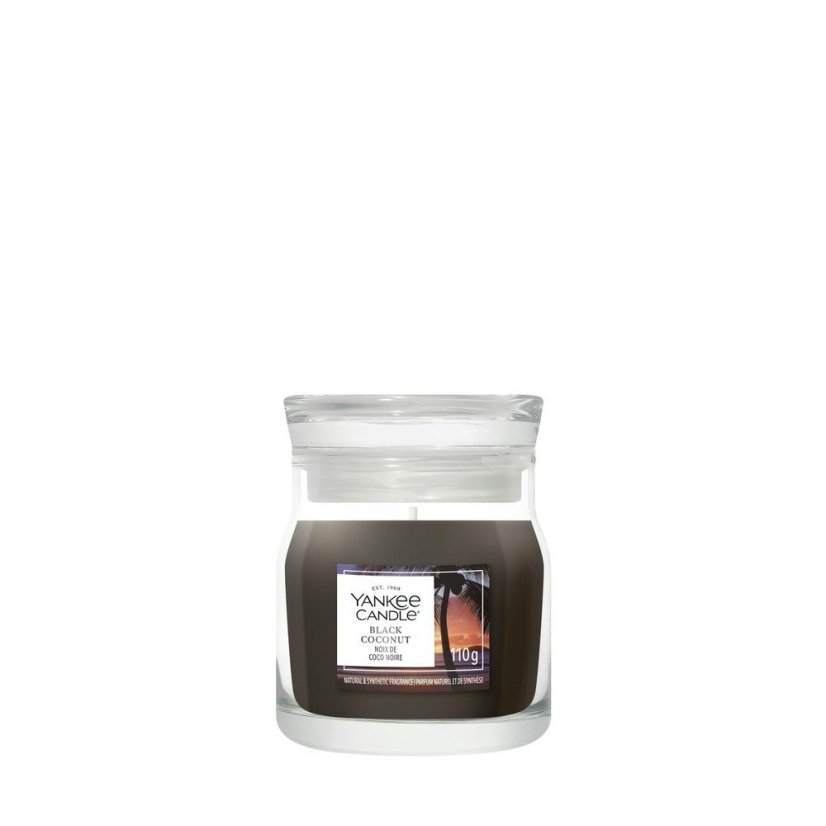 Yankee candle Signature Small Candle, Black Coconut