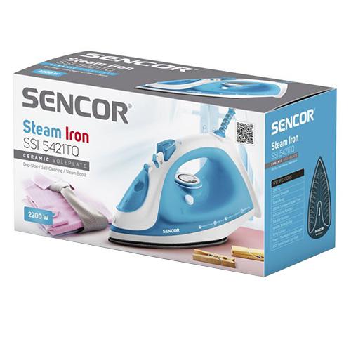 Sencor steam iron, SSI 5421TQ