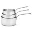 Set of 3 de Buyer Affinity 3706.01 stainless steel pots