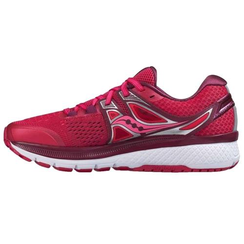 Damen-Laufschuhe Saucony Triumph Iso 3 - Farbe: Rot, Größe: 37