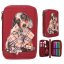 Two-tier pencil case with Top Model Fur Ever Friends accessories