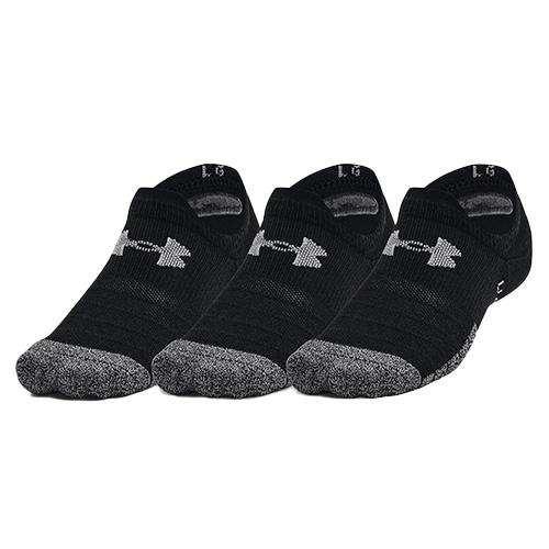 Unisexové ponožky Under Armour UA Heatgear UltraLowTab - Barva: Černá, Velikost: L